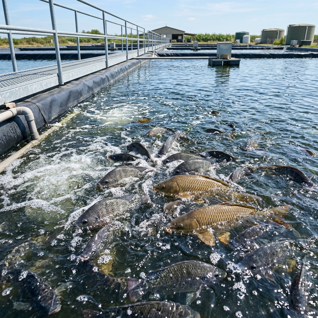 Aqua Farming Ponds Setup