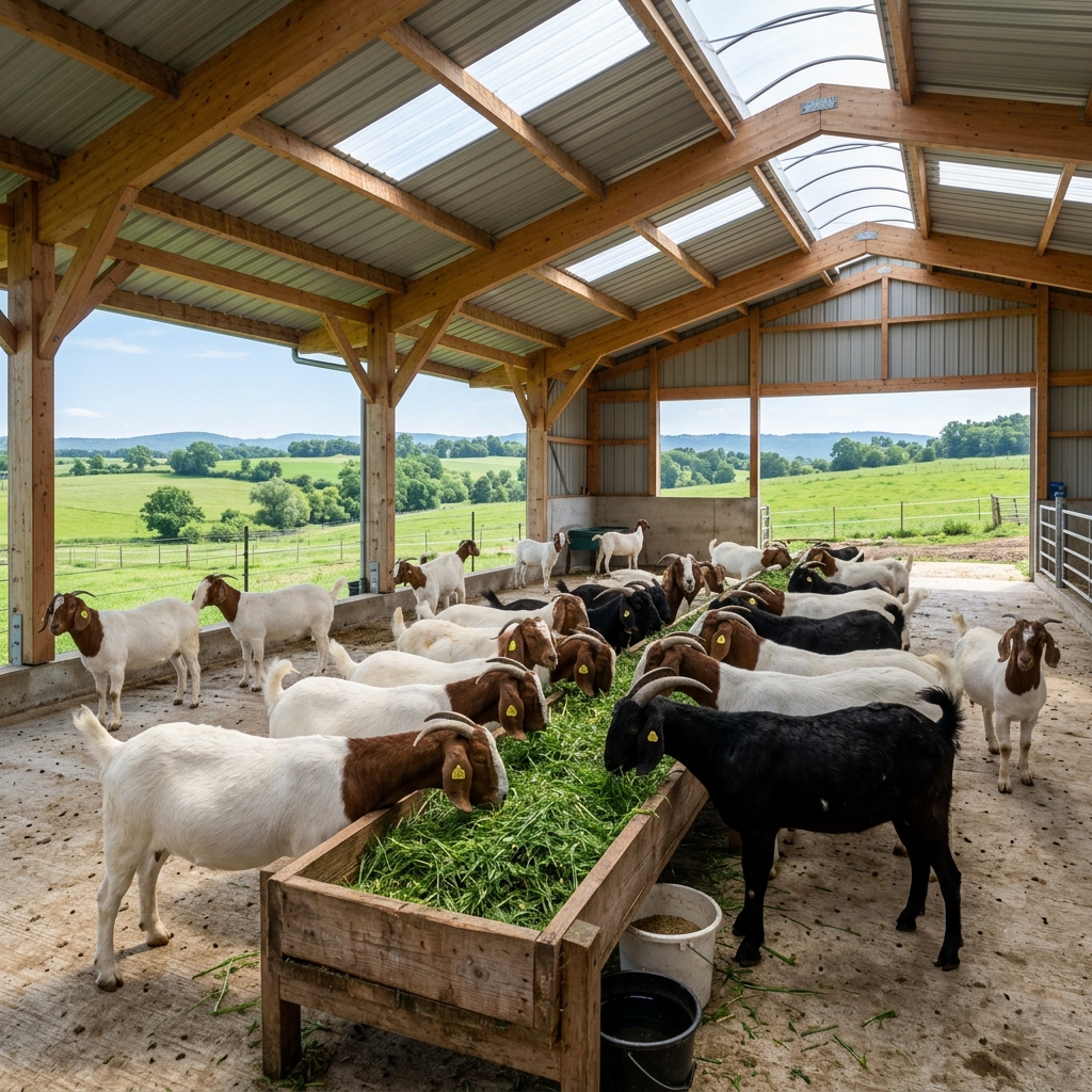 Integrated Goat Rearing Farm
