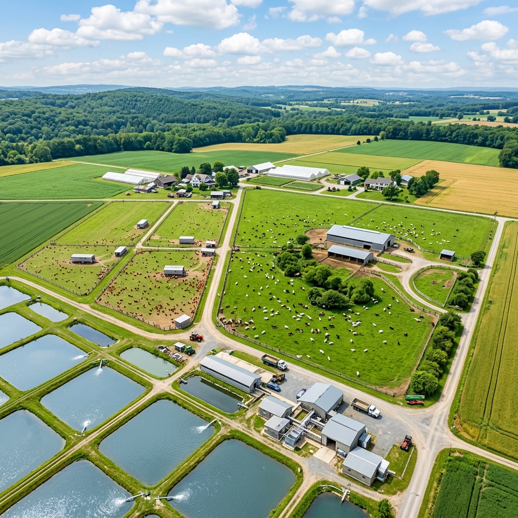 Grow High Integrated Farm Land Overview